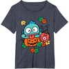 image:imageHangyodon Happy Halloween Tee Shirt TShirtHeather Blue