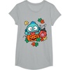 image:imageHangyodon Happy Halloween Tee Shirt TShirtHeather Grey