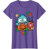 image:imageHangyodon Happy Halloween Tee Shirt TShirtPurple Heather