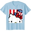 image:imageHello Kitty Americana Close Up Tee Shirt TShirtBaby Blue