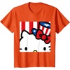 image:imageHello Kitty Americana Close Up Tee Shirt TShirtOrange