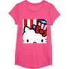 image:imageHello Kitty Americana Close Up Tee Shirt TShirtPink Heather