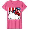 image:imageHello Kitty Americana Close Up Tee Shirt TShirtPink Heather