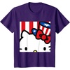 image:imageHello Kitty Americana Close Up Tee Shirt TShirtPurple