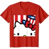 image:imageHello Kitty Americana Close Up Tee Shirt TShirtRed