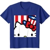 image:imageHello Kitty Americana Close Up Tee Shirt TShirtRoyal Blue