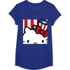image:imageHello Kitty Americana Close Up Tee Shirt TShirtRoyal Blue