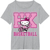 image:imageHello Kitty Basketball Sports Athlete Tee Shirt TShirtHeather Grey