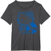 image:imageHello Kitty Blue Summer Swim TShirtDark Heather Grey