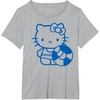 image:imageHello Kitty Blue Summer Swim TShirtHeather Grey