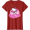 image:imageHello Kitty Cheerleading Cheerleader Tee Shirt TShirtCranberry Red