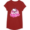 image:imageHello Kitty Cheerleading Cheerleader Tee Shirt TShirtCranberry Red