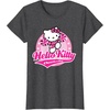 image:imageHello Kitty Cheerleading Cheerleader Tee Shirt TShirtDark Heather Grey