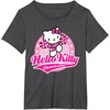 image:imageHello Kitty Cheerleading Cheerleader Tee Shirt TShirtDark Heather Grey