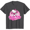 image:imageHello Kitty Cheerleading Cheerleader Tee Shirt TShirtDark Heather Grey