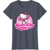 image:imageHello Kitty Cheerleading Cheerleader Tee Shirt TShirtHeather Blue