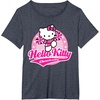 image:imageHello Kitty Cheerleading Cheerleader Tee Shirt TShirtHeather Blue