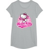 image:imageHello Kitty Cheerleading Cheerleader Tee Shirt TShirtHeather Grey