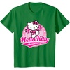 image:imageHello Kitty Cheerleading Cheerleader Tee Shirt TShirtKelly Green