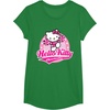 image:imageHello Kitty Cheerleading Cheerleader Tee Shirt TShirtKelly Green