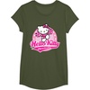 image:imageHello Kitty Cheerleading Cheerleader Tee Shirt TShirtOlive Green