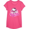 image:imageHello Kitty Cheerleading Cheerleader Tee Shirt TShirtPink Heather