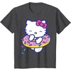 image:imageHello Kitty Donut Sprinkles Floaty Summer Swimming TShirtDark Heather Grey