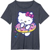 image:imageHello Kitty Donut Sprinkles Floaty Summer Swimming TShirtHeather Blue