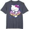 image:imageHello Kitty Donut Sprinkles Floaty Summer Swimming TShirtHeather Blue