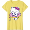 image:imageHello Kitty Donut Sprinkles Floaty Summer Swimming TShirtLemon Yellow