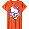 image:imageHello Kitty Donut Sprinkles Floaty Summer Swimming TShirtOrange