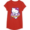 image:imageHello Kitty Donut Sprinkles Floaty Summer Swimming TShirtRed