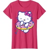image:imageHello Kitty Donut Sprinkles Floaty Summer Swimming TShirtRed Heather