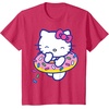 image:imageHello Kitty Donut Sprinkles Floaty Summer Swimming TShirtRed Heather