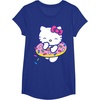 image:imageHello Kitty Donut Sprinkles Floaty Summer Swimming TShirtRoyal Blue