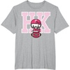 image:imageHello Kitty Football Spirit Tee Shirt TShirtHeather Grey
