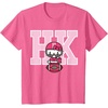 image:imageHello Kitty Football Spirit Tee Shirt TShirtPink Heather