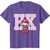 image:imageHello Kitty Football Spirit Tee Shirt TShirtPurple Heather
