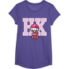 image:imageHello Kitty Football Spirit Tee Shirt TShirtPurple Heather