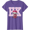 image:imageHello Kitty Football Spirit Tee Shirt TShirtPurple Heather