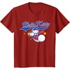 image:imageHello Kitty Home Run Baseball Softball Tee Shirt TShirtCranberry Red