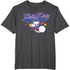 image:imageHello Kitty Home Run Baseball Softball Tee Shirt TShirtDark Heather Grey