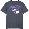image:imageHello Kitty Home Run Baseball Softball Tee Shirt TShirtHeather Blue
