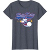 image:imageHello Kitty Home Run Baseball Softball Tee Shirt TShirtHeather Blue
