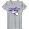 image:imageHello Kitty Home Run Baseball Softball Tee Shirt TShirtHeather Grey