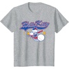 image:imageHello Kitty Home Run Baseball Softball Tee Shirt TShirtHeather Grey