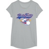 image:imageHello Kitty Home Run Baseball Softball Tee Shirt TShirtHeather Grey