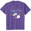 image:imageHello Kitty Home Run Baseball Softball Tee Shirt TShirtPurple Heather