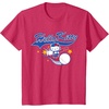 image:imageHello Kitty Home Run Baseball Softball Tee Shirt TShirtRed Heather