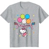 image:imageHello Kitty Its My Birthday Tee Shirt TShirtHeather Grey